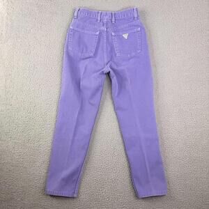 VTG 1990’s GUESS by Georges Marciano Women’s Lavender Jeans Sz 26x26